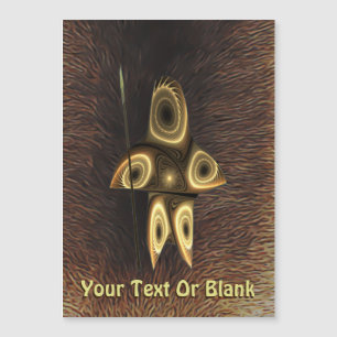 Carte Magnétique Fractal Inuit Hunter