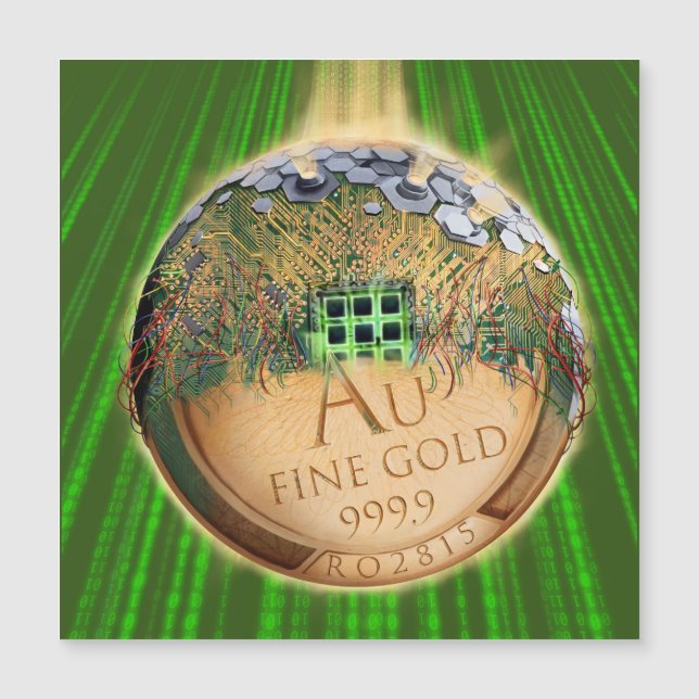 Carte Magnétique Future Money (Devant)