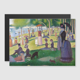 Carte Magnétique Georges Seurat - Un dimanche à La Grande Jatte