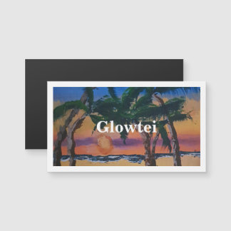 Carte Magnétique Glowtei Tropics