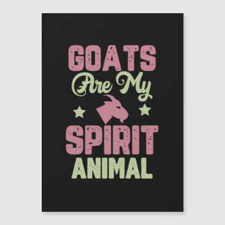 Carte Magnétique Goat design