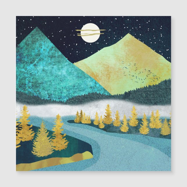 Carte Magnétique Golden River (Devant)