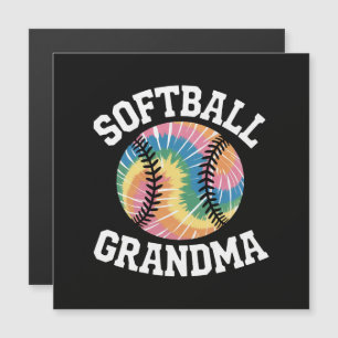Carte Magnétique Grand-mère de softball