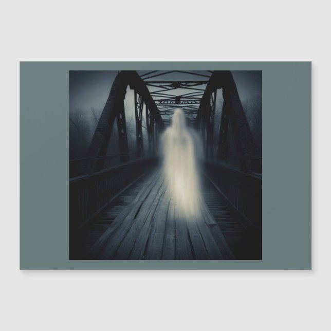 Carte Magnétique Halloween - Haunted Bridge 3 (Devant)