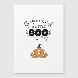 Carte Magnétique Halloween Maman Enceinte Future Maman Attend Petit