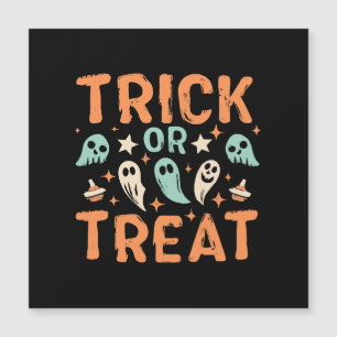 Carte Magnétique Halloween Trick ou Treat