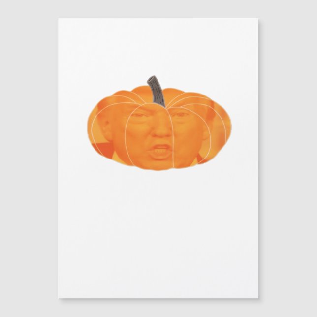 Carte Magnétique Halloween Trumpkin Extra Classic (Devant)