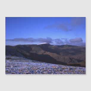 Carte Magnétique Helvellyn hiver The Lake District England