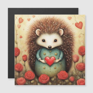 Carte Magnétique Hérisson Amour 2