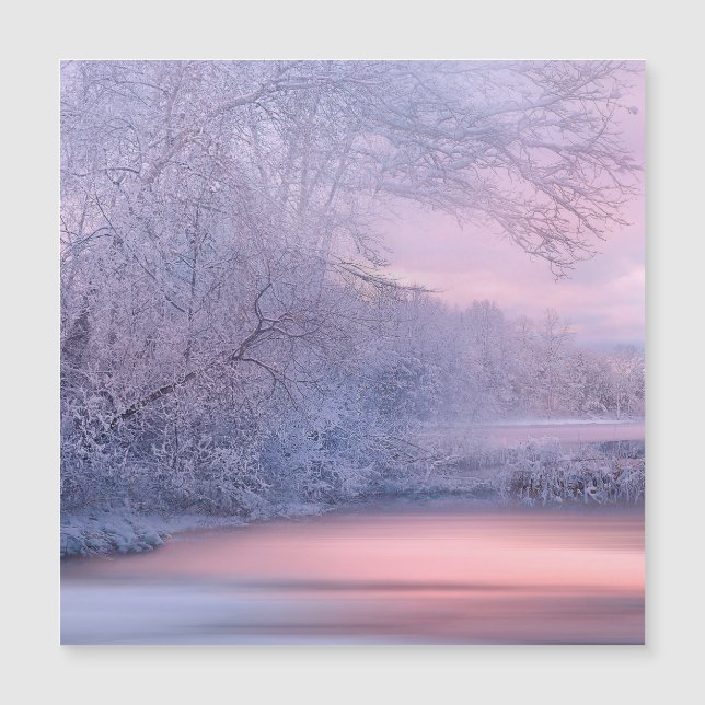 Carte Magnétique Hiver 2019-01 (Devant)