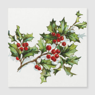 Carte Magnétique HollyBerries 001