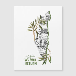 Carte Magnétique Homes dans la carte, Embracé par les Branches d'Ol