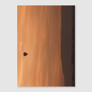 Carte Magnétique Hot-air balloon