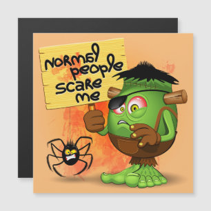 Carte Magnétique Humorous Frankenstein