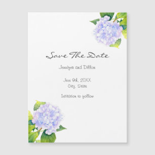 Carte Magnétique Hydrangée