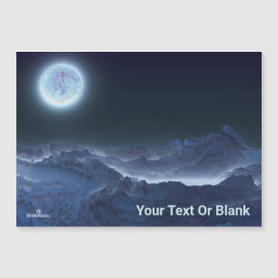 Carte Magnétique Icy Planet, Lune gelée