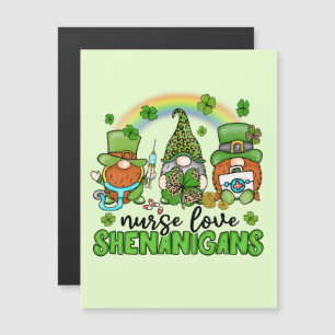 Carte Magnétique Infirmière Love Shenanigans St. Patrick's
