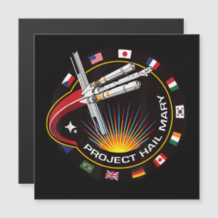 Carte Magnétique Insigne de mission spatiale