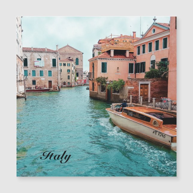 Carte Magnétique Italie Venise (Devant)