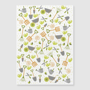Carte Magnétique J'adore le jardinage.