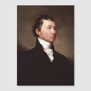 Carte Magnétique James Monroe Portrait, président des premiers État