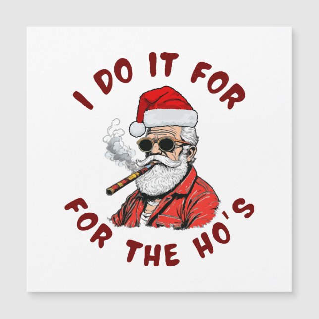 Carte Magnétique Je le fais pour le hos (Devant)