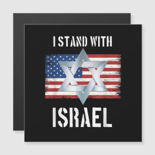 Carte Magnétique je suis avec israël