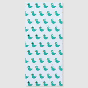 Carte Magnétique Joli oiseau bleu