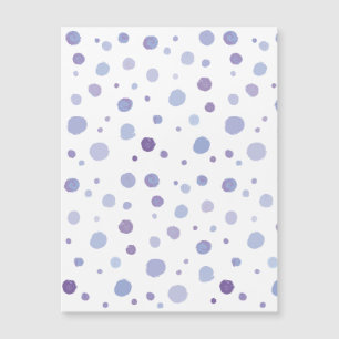 Carte Magnétique Jolie œuvre d'art à points avec coups de pinceau o