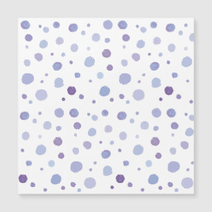 Carte Magnétique Jolie œuvre d'art pointillée aux coups de pinceau 