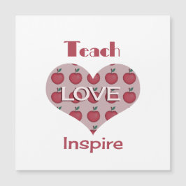 Carte Magnétique Journée d'appréciation des enseignants