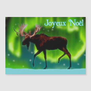 Carte Magnétique Joyeux Noё l - Oie des aurores nordiques