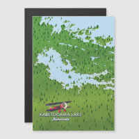Kabetogama lake, Minnesota, USA Plan du voyage.
