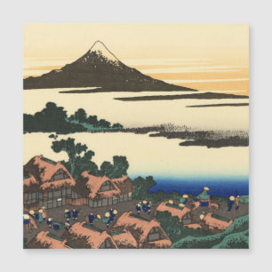 Carte Magnétique Katsushika Hokusai Dawn dans la province de Kai