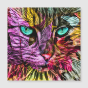 Carte Magnétique Kitty Chat Kitten Design artistique