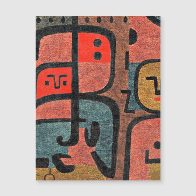 Carte Magnétique Klee - Exotique (Devant)