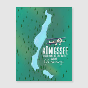Carte Magnétique Königssee Berchtesgadener Allemagne