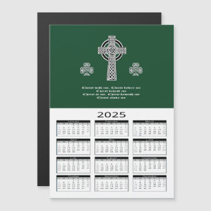 Carte Magnétique La Lorica de la prière Saint Patrick (courte)