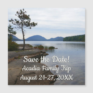 Carte Magnétique Lac Eagle dans le parc national d'Acadia