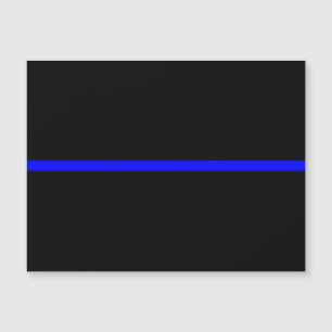 Carte Magnétique Le concept de ligne bleue claire symbolique