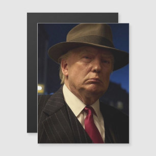 Carte Magnétique Le président américain Donald Trump parrain