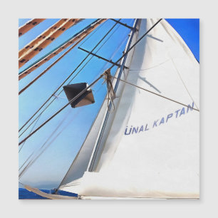 Carte Magnétique Le Réaliste Ajuste Les Voiles Art Nautique