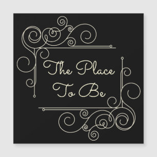 Carte Magnétique L'Endroit à être