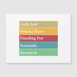Carte Magnétique Les Filles Veulent Juste Avoir Un Financement Pour
