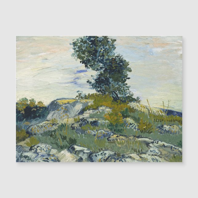 Carte Magnétique Les Rocks Vincent van Gogh (Devant)