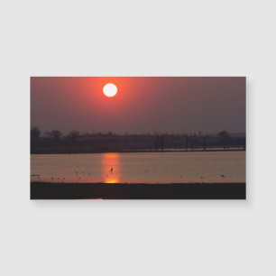 Carte Magnétique Lever du soleil au réservoir de Mandavu