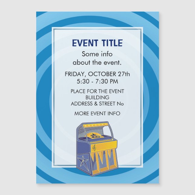 Carte Magnétique Librairie rétro (Devant)