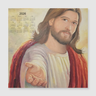 Carte Magnétique L'Invitation Divine : Calendrier Jésus 2026