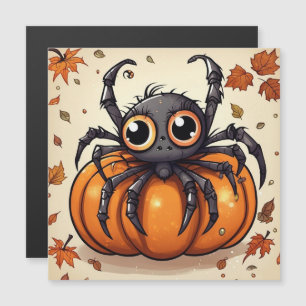 Carte Magnétique Little Halloween Spider