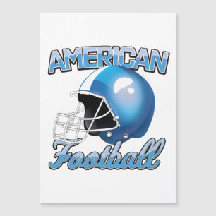 Carte Magnétique logo de football américain
